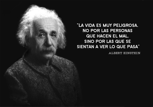 einstein frase